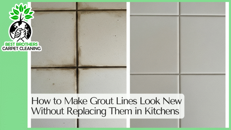 Make Grout Lines Look New