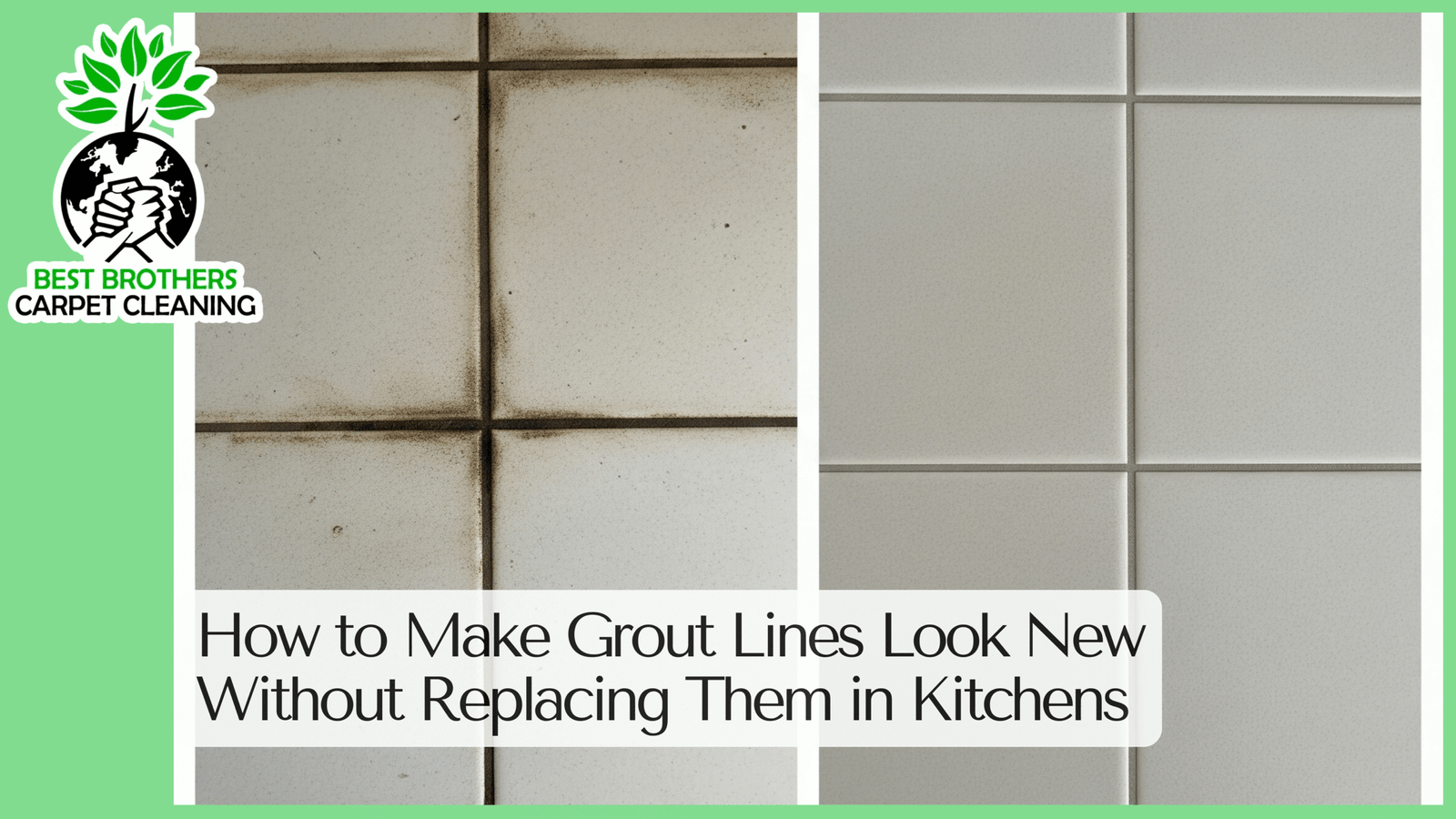 Make Grout Lines Look New