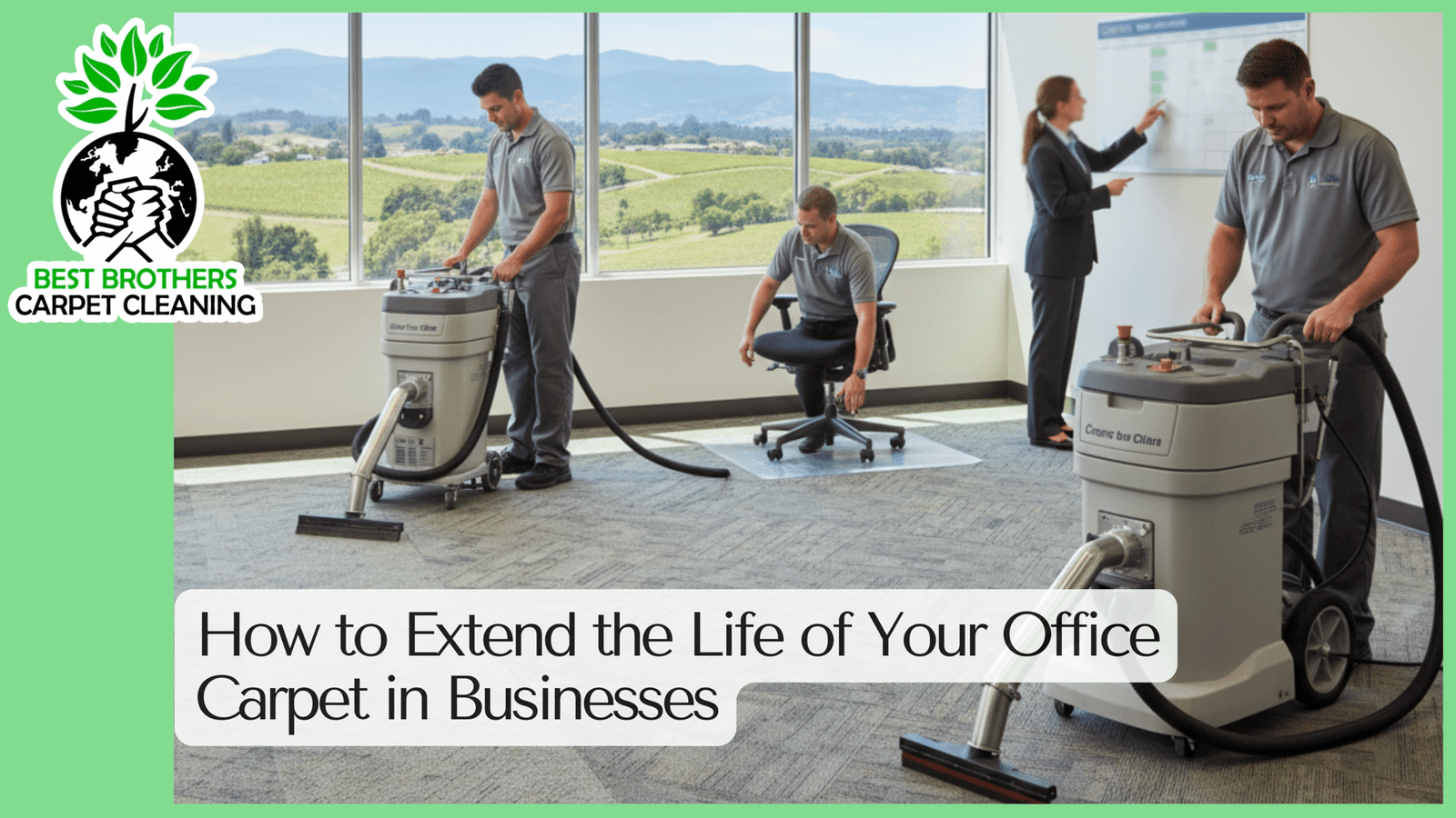 Extend the Life of Your Office Carpet