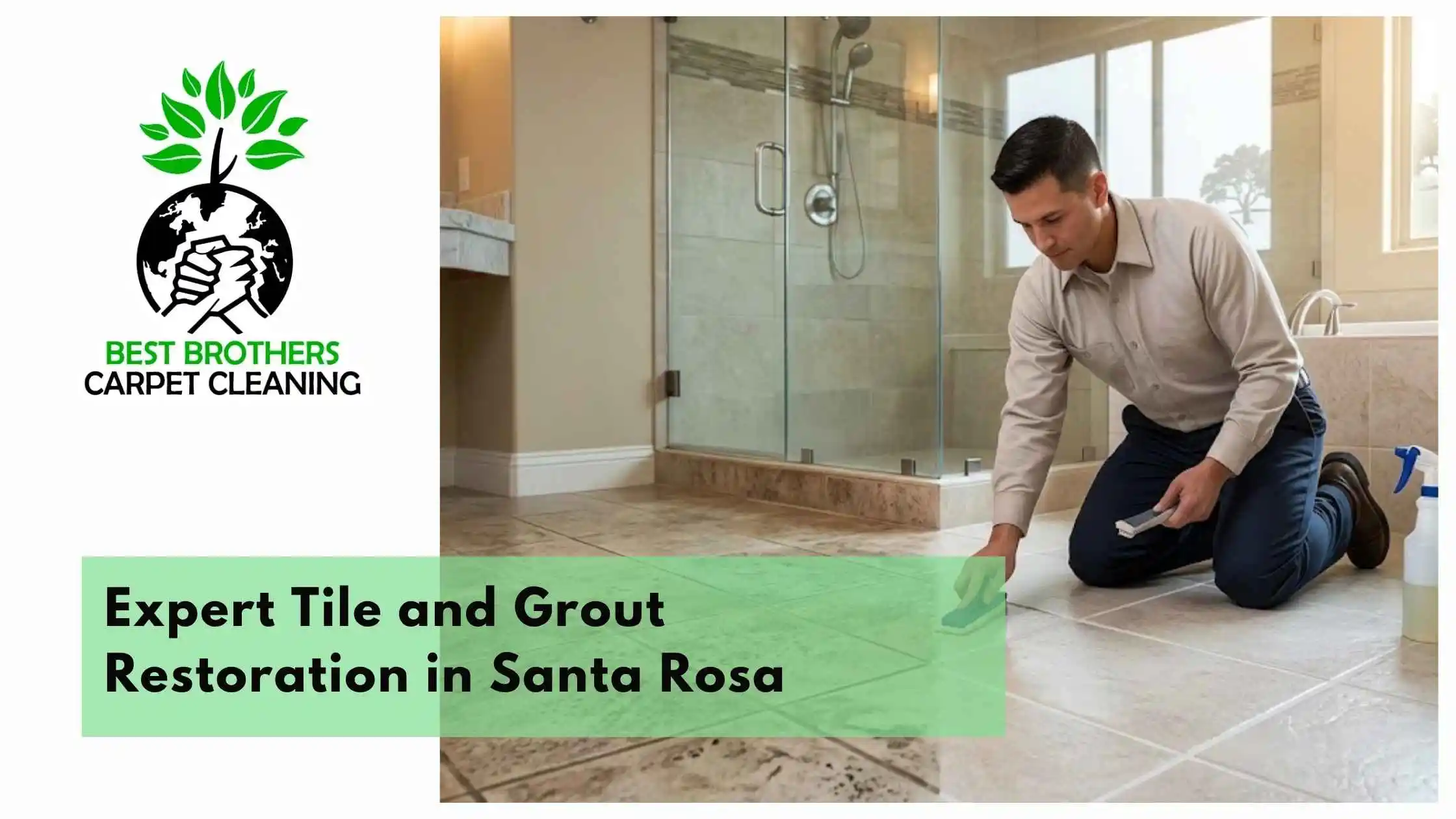Expert Tile and Grout Restoration in Santa Rosa