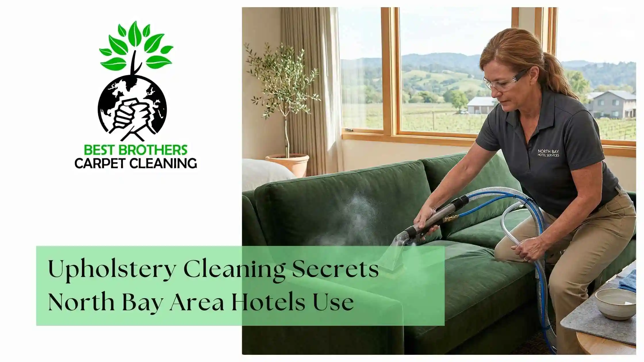 Upholstery Cleaning Secrets North Bay Area Hotels Use