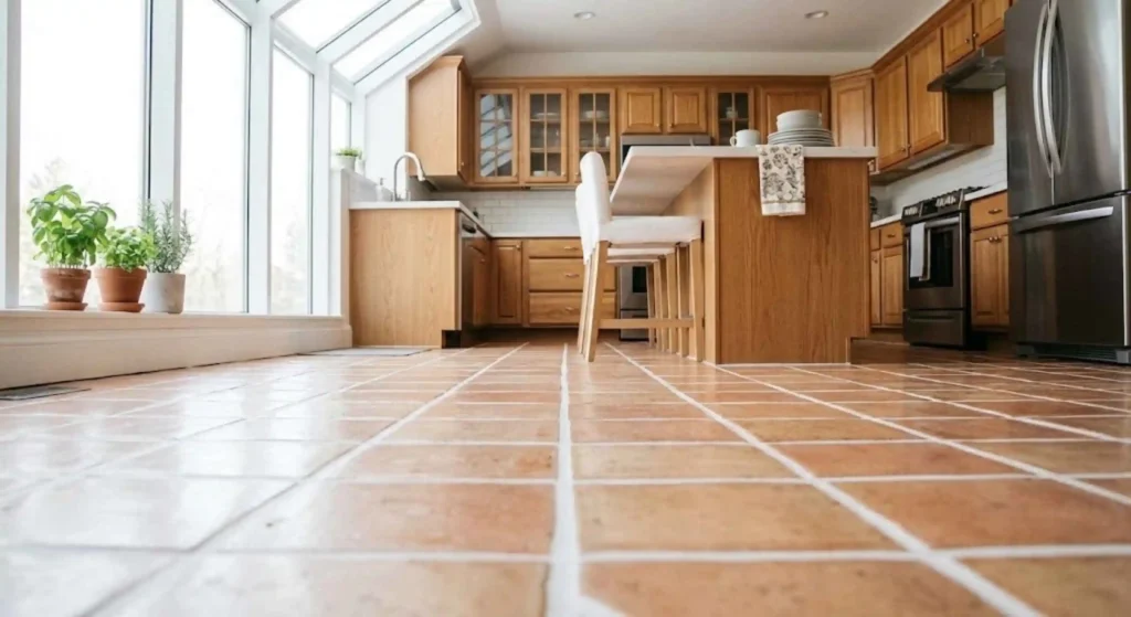 Professional tile floor restoration in Oakley