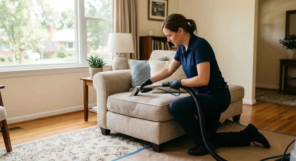 Residential upholstery refresh service in Oakley