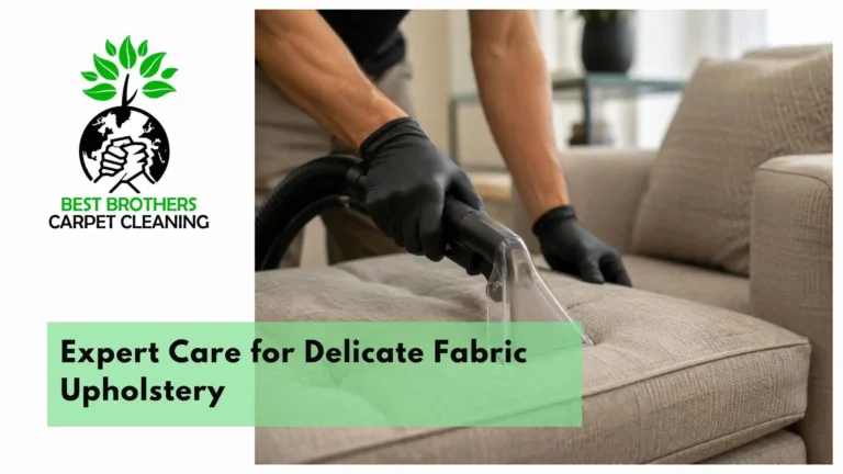 Expert Care for Delicate Fabric Upholstery